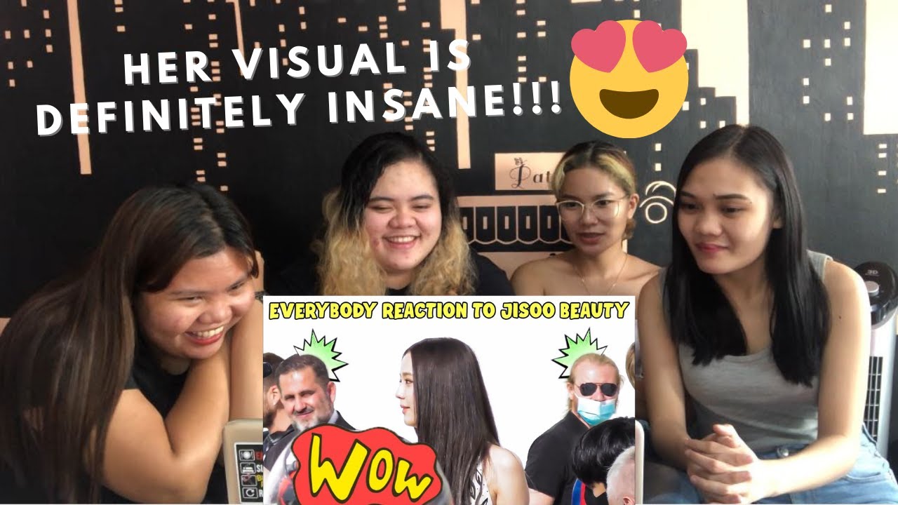 FRIENDS REACT TO EVERYBODY REACTION TO JISOO BEAUTY [KPOP BLACKPINK]
