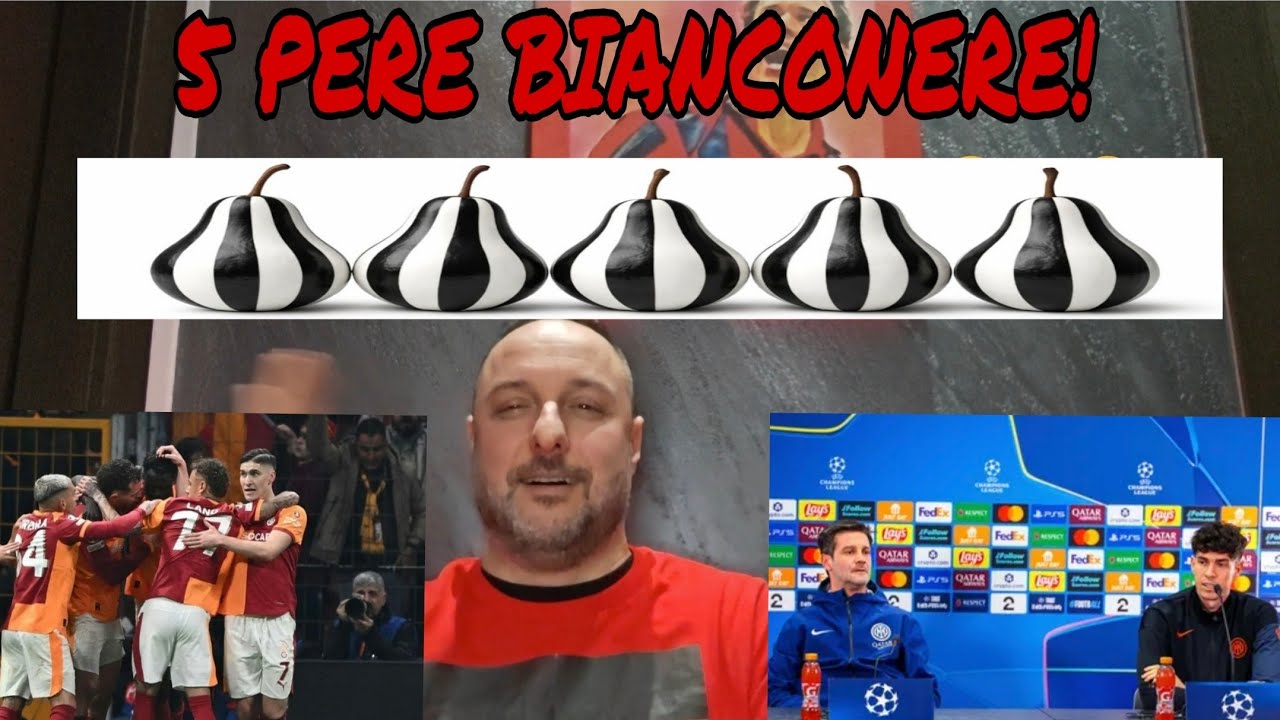 5 PERE ANCHE PER LA JUVE🤣 💦! IL GIUDICE SPORTIVO IGNORA BASTONI😂 😂! MA LA CONFERENZA DI CHIVU... 
