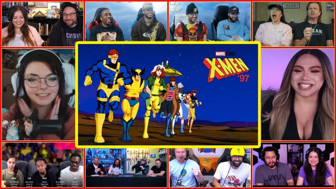 YouTubers React To X-Men 97 Intro | X-men 97 Intro/Opening Credits Reaction Compilation