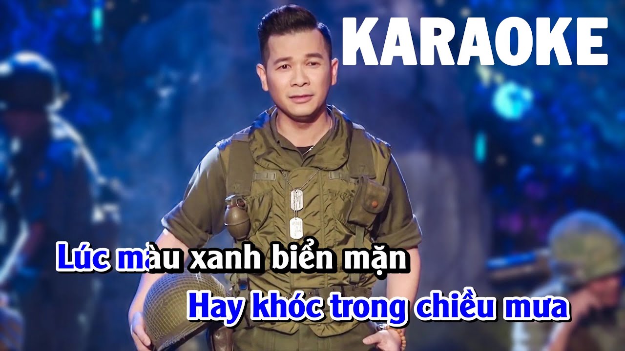 Karaoke | Biển Mặn - Nhật Trường & Đặng Thế Luân | Tone Nam | Hòa Âm: Trúc Hồ