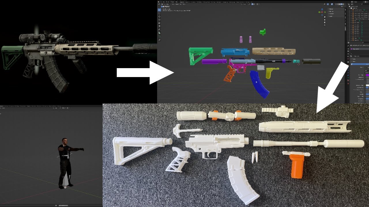 How to Extract Meshes From 