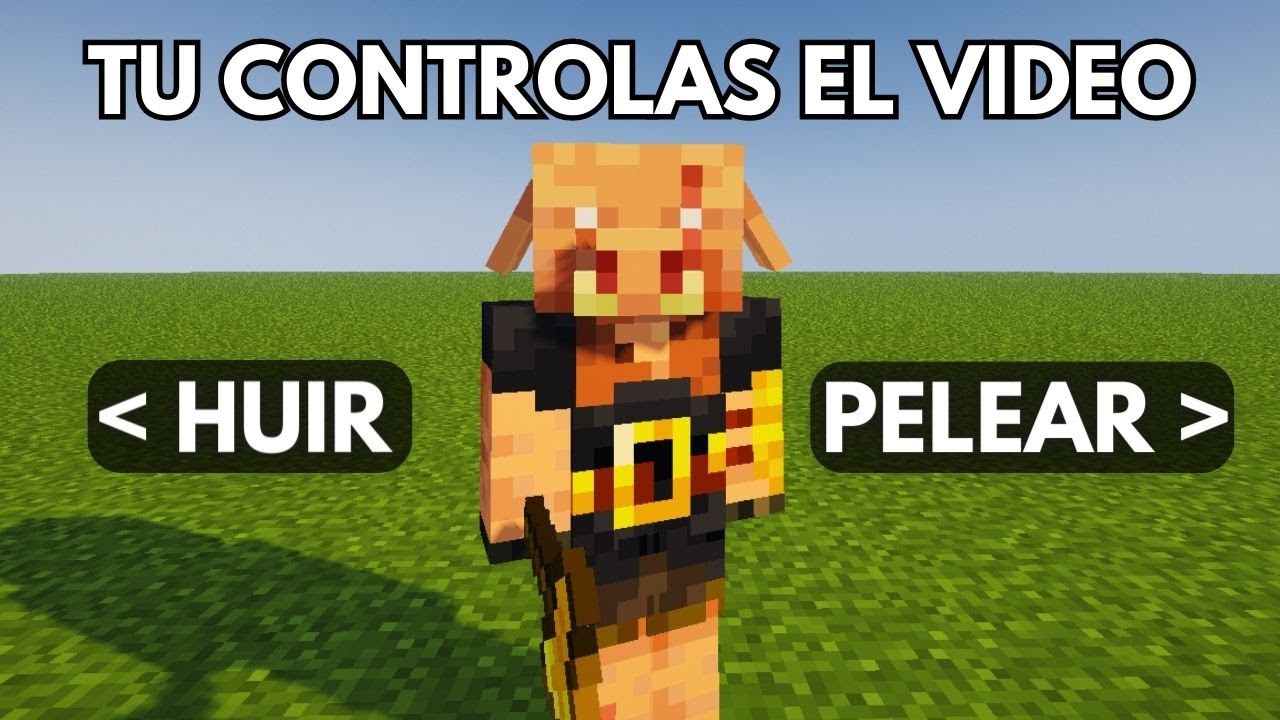 Minecraft, Pero TU Controlas El Juego - Video Interactivo #2