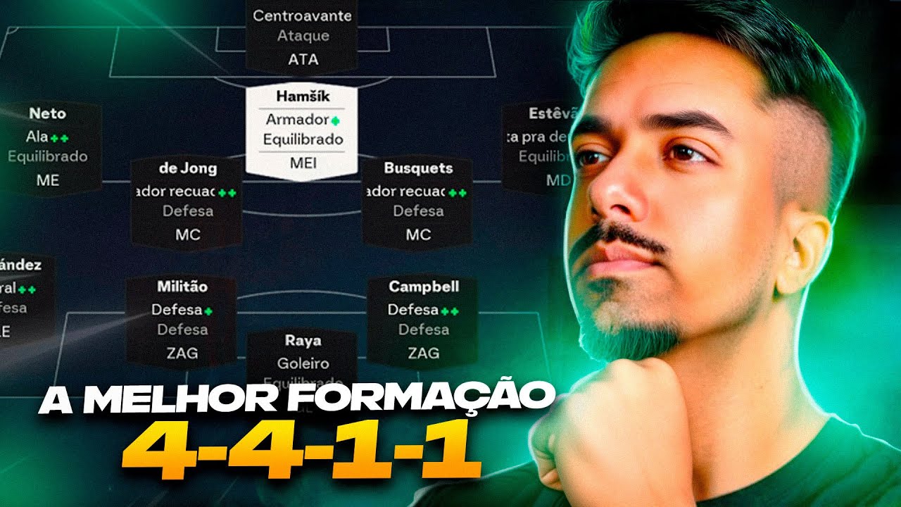 ESSA FORMAÇÃO VAI TE SURPREENDER NO EA FC 26 🔥 ENCONTREI A MELHOR FORMAÇÃO 4-4-1-1 🔥