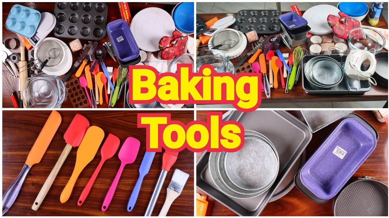 Must Have Baking Tools 😍 (My Collection) by Faiza Shah Vlogs