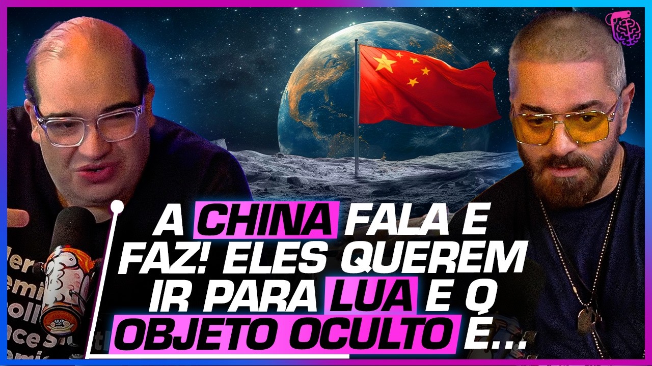 LUA OU MARTE? ENTENDA o CONFLITO do ELON MUSK com a CHINA pelo ESPAÇO - SERGIO SACANI E LUCAS