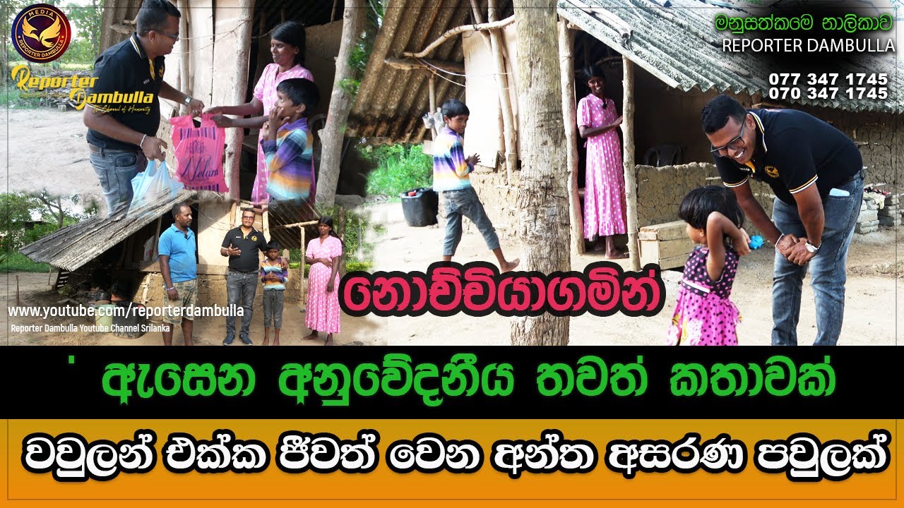 වවුලන් එක්ක ජීවත් වෙන අන්ත අසරණ පවුලක් || Reporter Dambulla || Kumara Ihalagedara || Sri Lanka