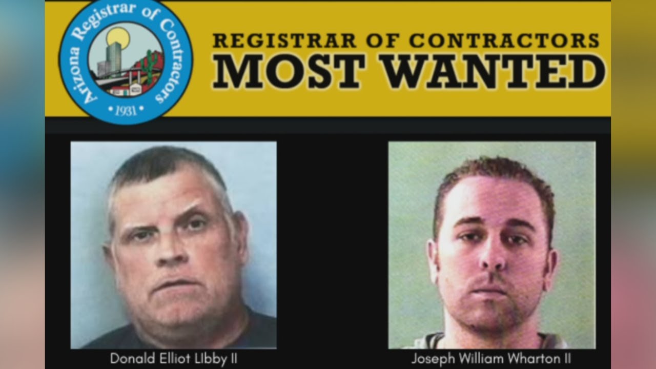 2 fake contractors on Arizona agency's 'Most Wanted' list