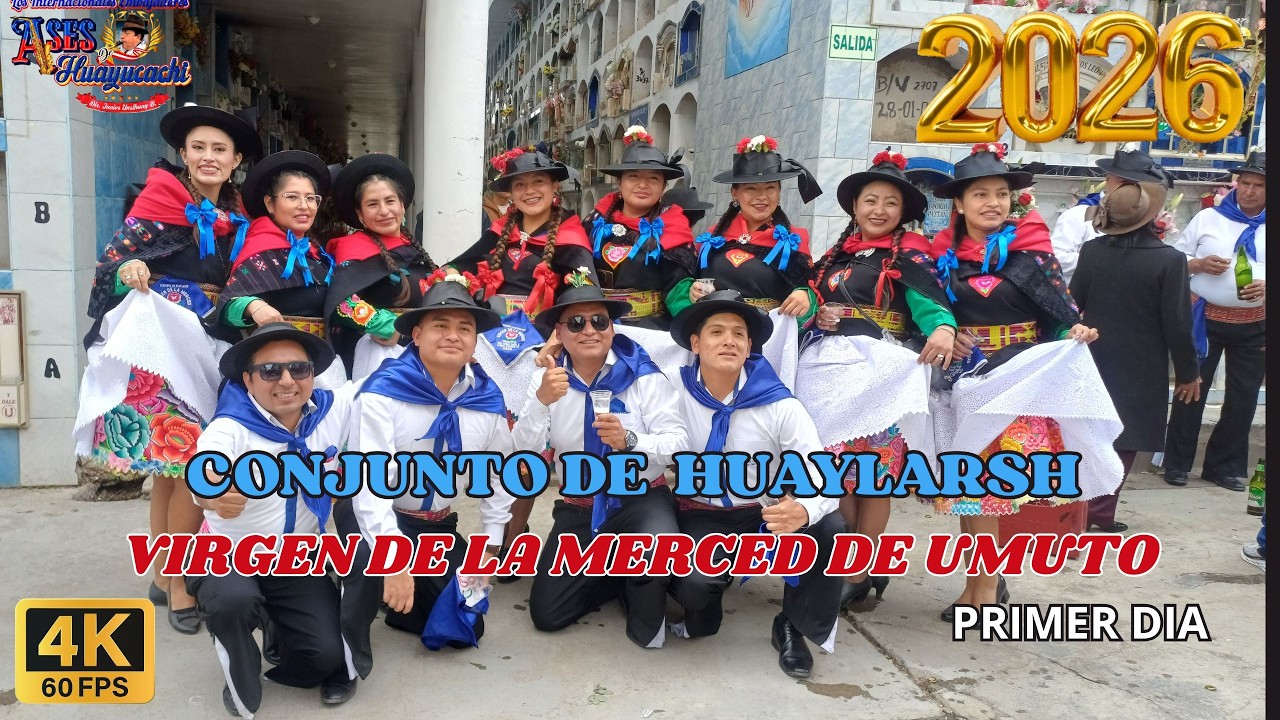 VIRGEN DE LA MERCED DE UMUTO CON LOS ASES DE HUAYUCACHI 2026 SEGUNDA PARTE primer dia