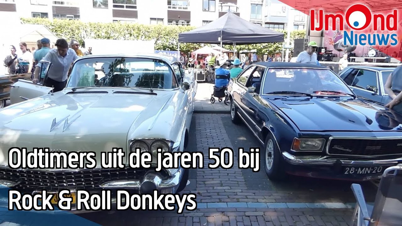 Oldtimers uit de jaren 50 bij Rock & Roll Donkeys