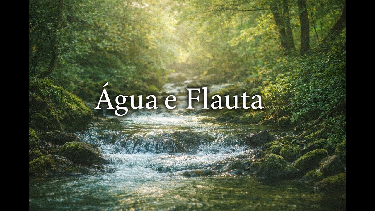 Som de Água e Flauta Árabe — Meditação para Calma e Relaxamento 