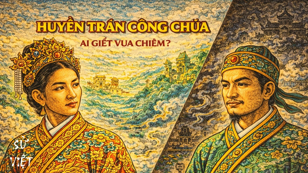 Podcast Sử Việt: Ai Đã Giết Vua Chiêm Thành? | Công Chúa Huyền Trân Và Trần Khắc Chung