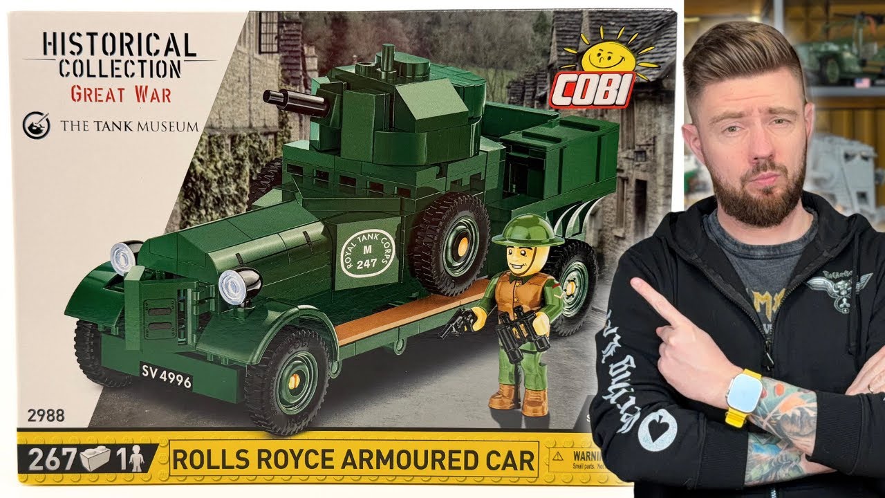 ROLLS-ROYCE ARMOURED CAR 1920 PATTERN MK I 🛞 COBI 2988 RECENZJA