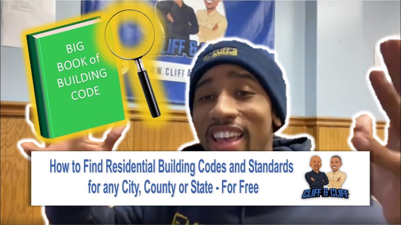 How to Find Residential Building Codes and Standards for any City, County or State - For Free - 2024
