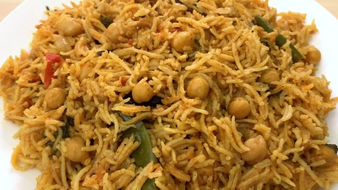 Chana Biryani Recipe | Chickpea Biryani Recipe