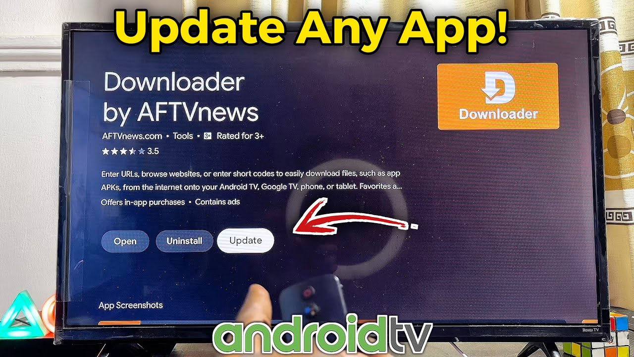 Android TV: How to Update Apps