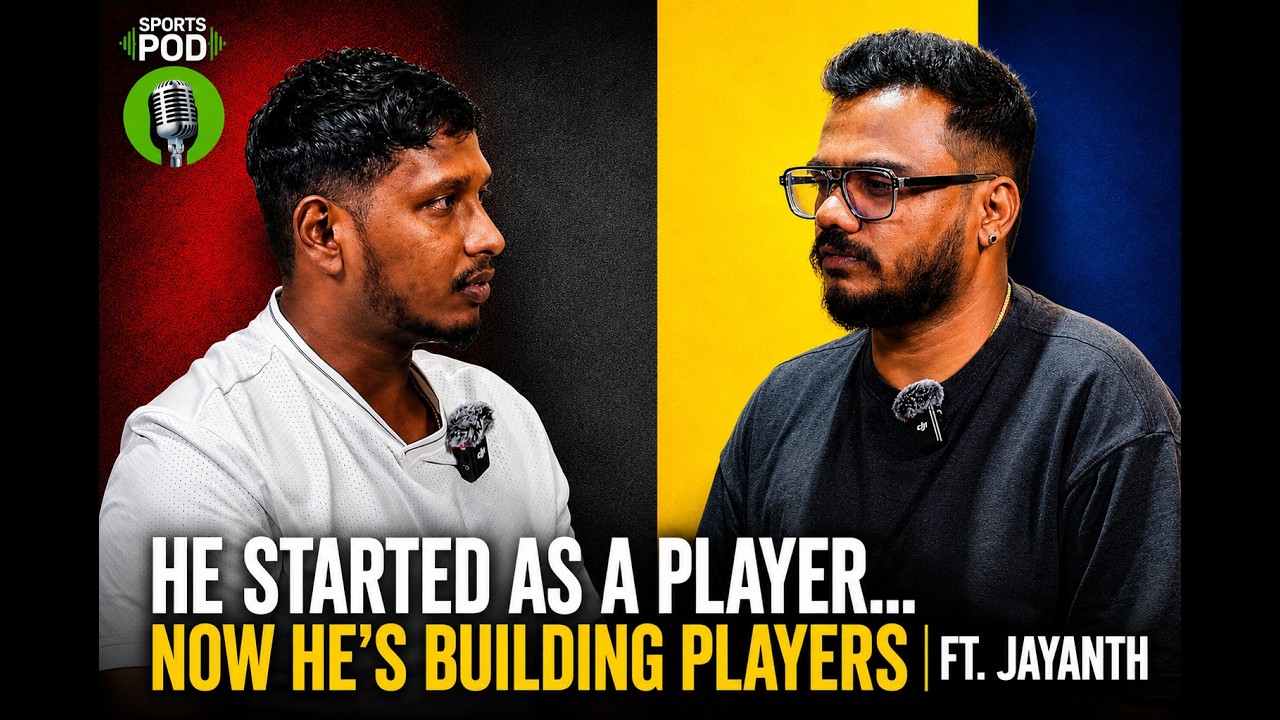 He Started as a Player&hellip; Now He&rsquo;s Building Players as a Coach | ft. Jayanth SP 0002