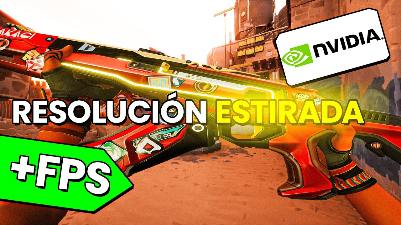 *NUEVO* METODO RESOLUCION ESTIRADA en VALORANT - NVIDIA - La RESOLUCIÓN de los PRO PLAYERS