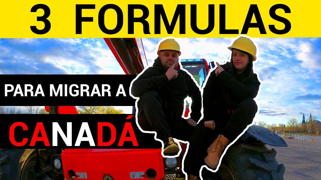 3 FORMULAS para MIGRAR a CANADÅ 🇨🇦 Pre-evalución de perfil gratuito.