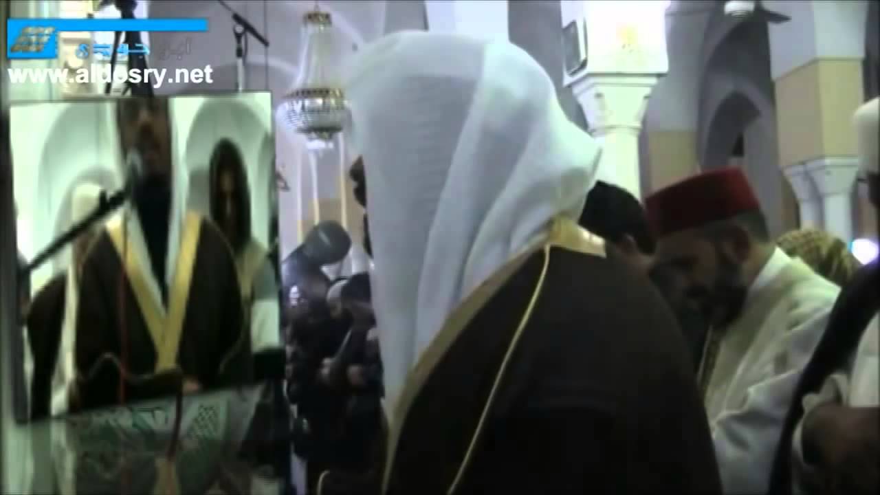 ماذا فعلت يا ياسر الدوسري في الجزائر #اهتز المسجد من البكاء