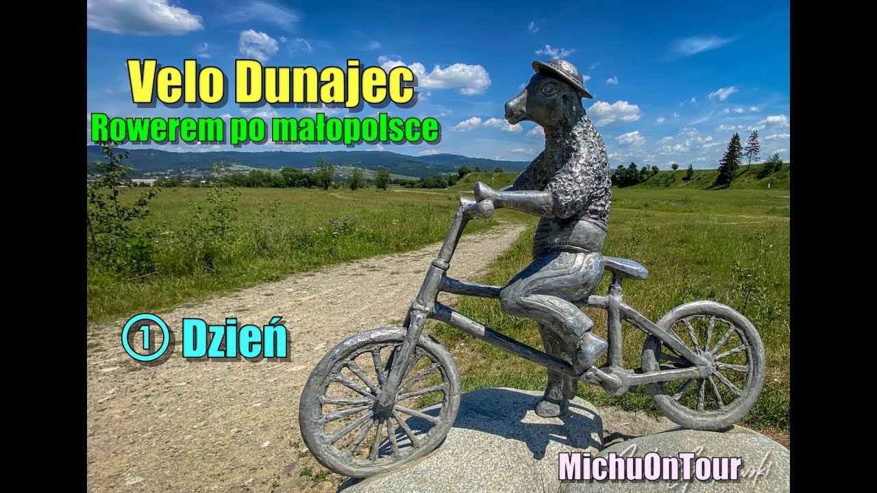 Velo Dunajec nie tylko dla górali. Samotna wyprawa malowniczym szlakiem wzdłuż rzeki Dunajec.