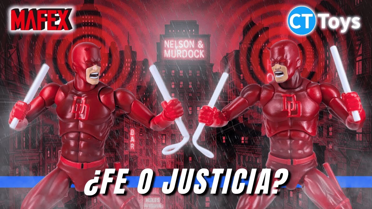👹 DAREDEVIL MAFEX 223 vs CT TOYS | ¿Fe o Justicia en Hell’s Kitchen? ⚖️