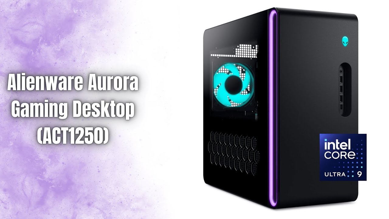 Обзор игрового настольного компьютера Alienware Aurora ACT1250 | Ультра-9 + RTX 5080 &mdash; просто зверь!