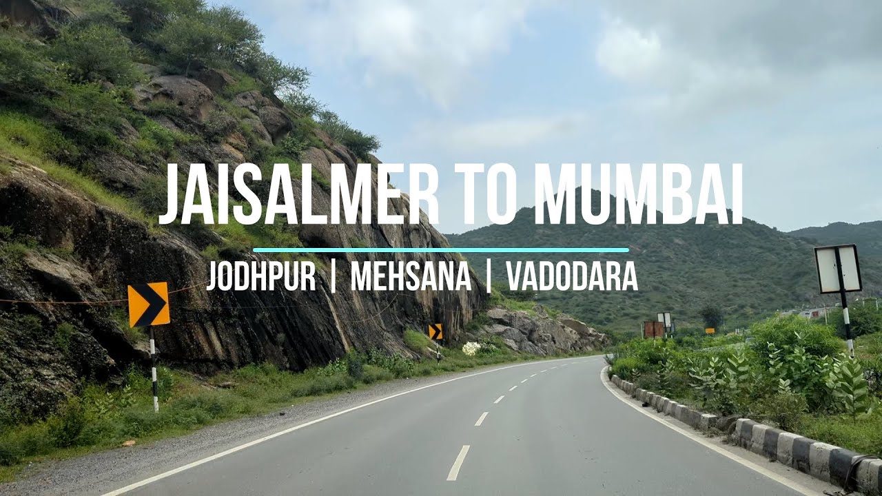 jaisalmer to mumbai via mehsana | abu road