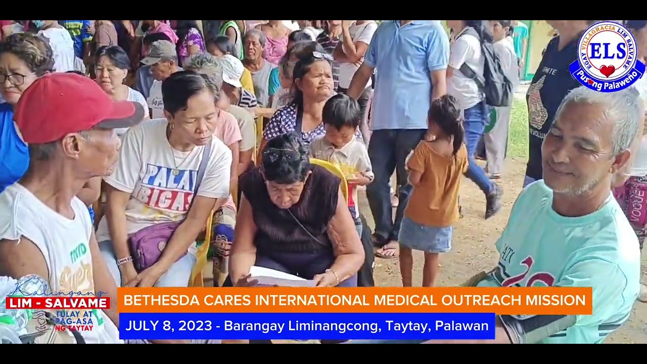 BETHESDA CARES INTERNATIONAL | MEDICAL OUTREACH MISSION IN BARANGAY LIMINANGCONG, TAYTAY, PALAWAN