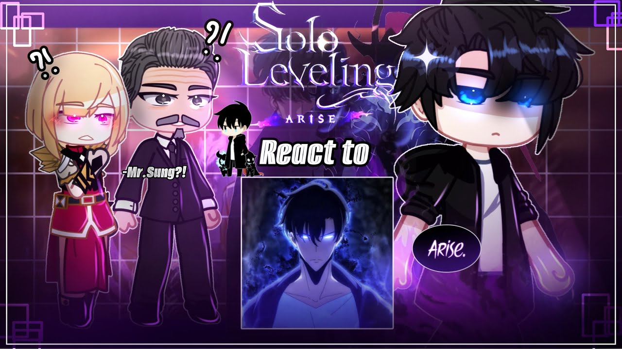 🔮/Solo leveling Hunters react to Sung Jin woo/TikTok/👾/ SOLO LEVELING / SPOILERS!/ -Gacha react/SB🌂