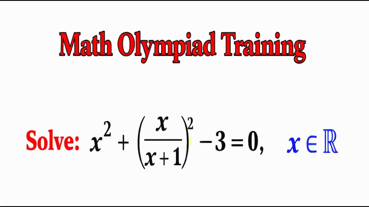 Math Olympiad problem solving challenge | Learn how to solve the Exponential Equation