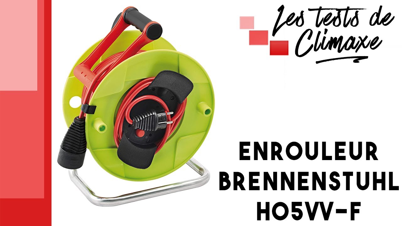 Test d'un enrouleur électrique Brennenstuhl H05VV-F de 50m