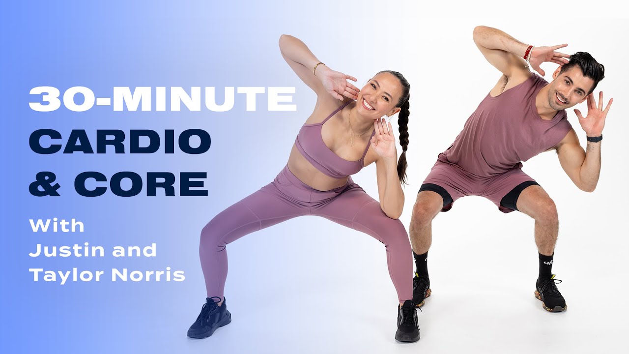 Укрепите мышцы кора с помощью этой 30-минутной кардиотренировки | POPSUGAR FITNESS