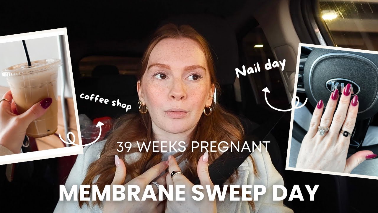 Things are progressing! Membrane Sweep At 39 Weeks Pregnant & i'm Dilated To a 3! Pregnancy Update