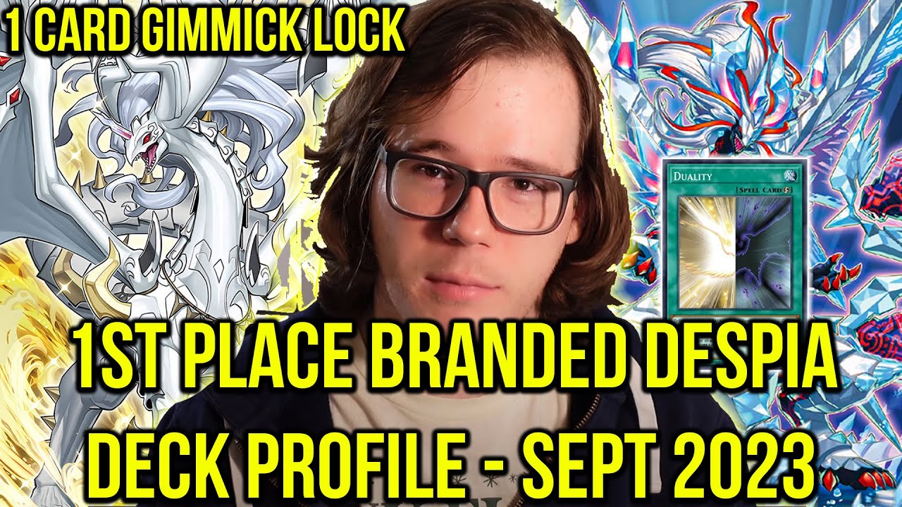 1st Place OTS Box Tournament - Branded Despia Deck Profile - UNBREAKABLE 1 CARD Gimmick Locks YuGiOh