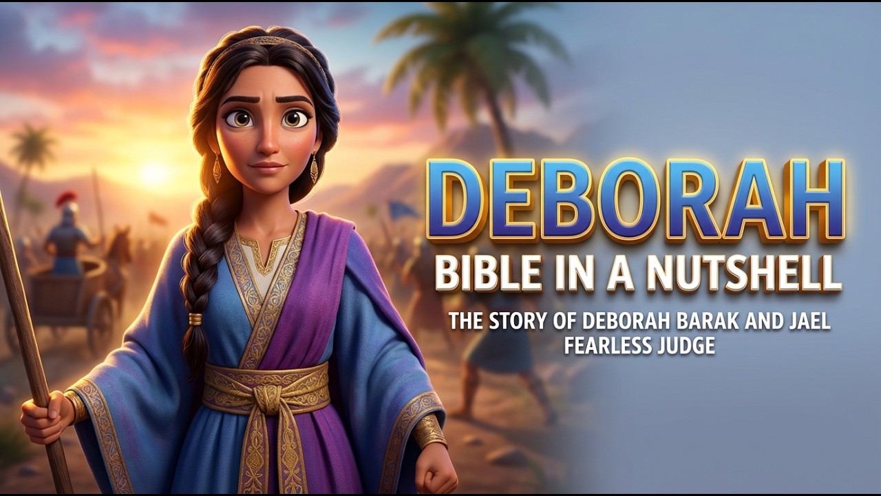 The Story of Deborah, Barak & Jael 🌟BIBLE IN A NUTSHELL.