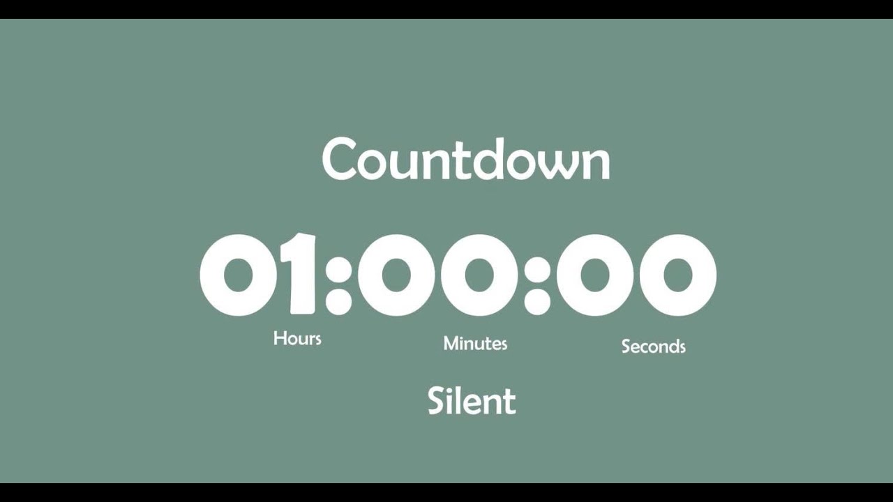 60-Min Timer ⏱️ Đồng hồ đếm ngược 60 phút | 60分钟计时器