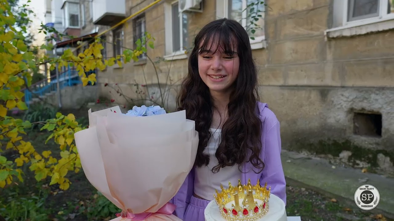 Surpriză frumoasă pentru fiica mea de la tata 🎉Bălți 01.11.2025