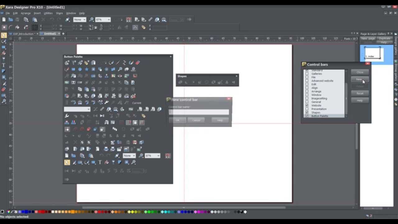 Xara How I setup my new version of Xara Designer Pro