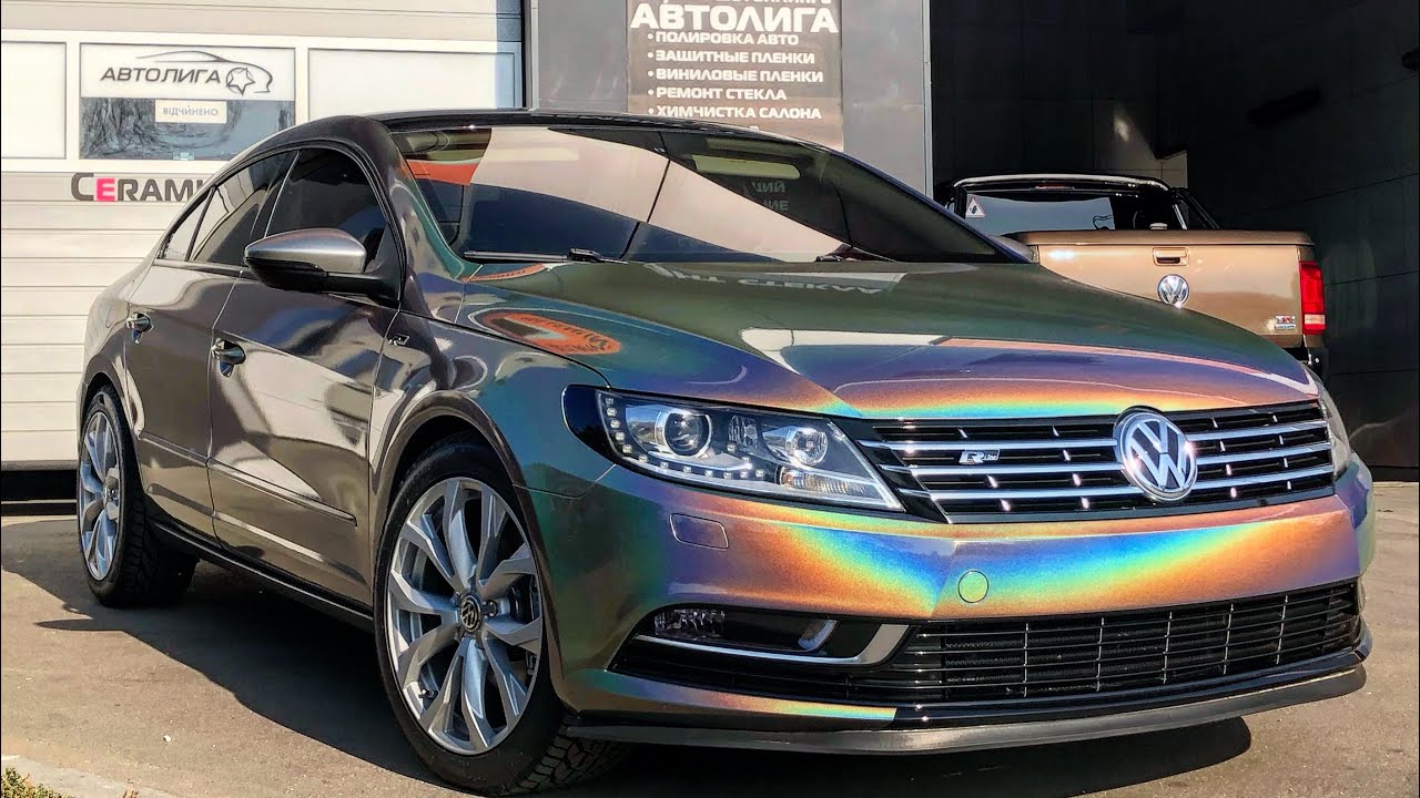 AVTOLIGA. Volkswagen CC Psychedelic 3M. Wrapping by avtoliga.com.ua