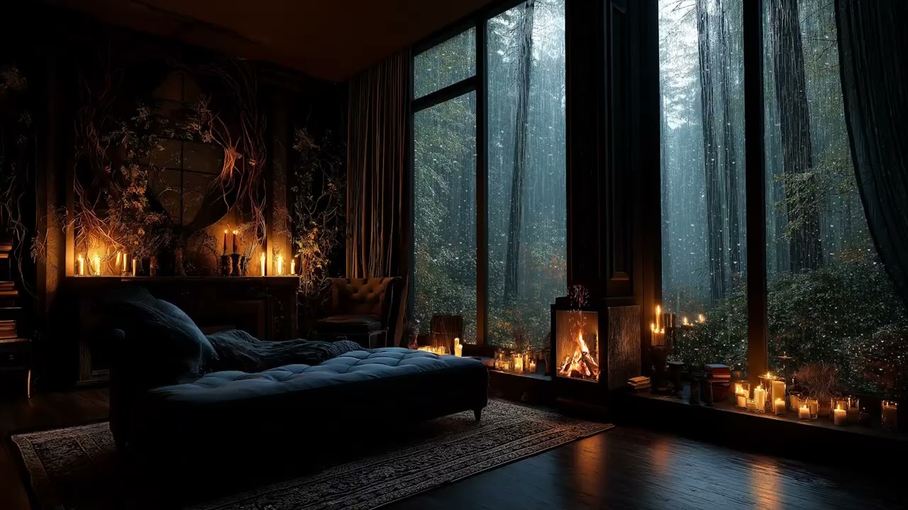 Sleep Better with Forest Rain (3 Hours) 🌙 Insomnia & Deep Relaxation