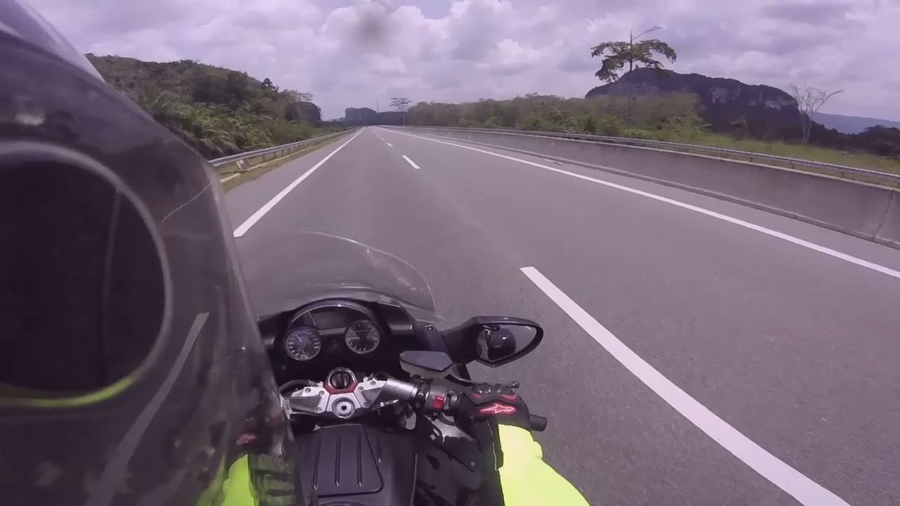 kawasaki GTR 1400 425km ride kelantan ke petaling jaya    amran