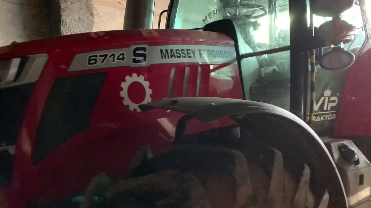 Massey ferguson 6714S 165 Hp tanıtım videosu part 1