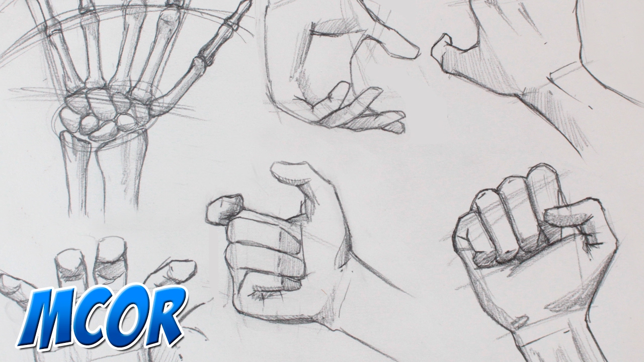 Como Dibujar  Manos - Tutorial
