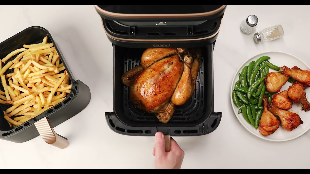 SYNC & MATCH feature on the Cosori Turbo Tower Pro DC Smart 10.8Ltr Air Fryer CAF-DC123S