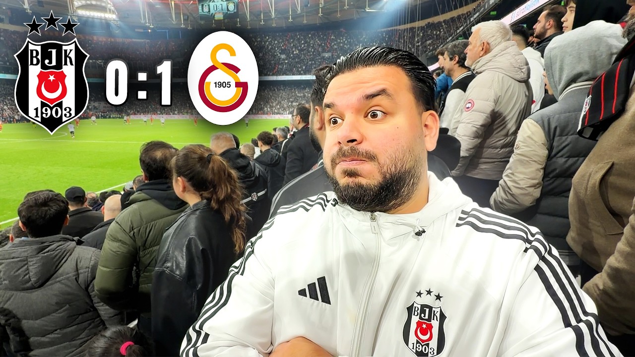 GÄNSEHAUT 😡 .. BESIKTAS 0:1 GALATASARAY | LIVE AUS DEM STADION