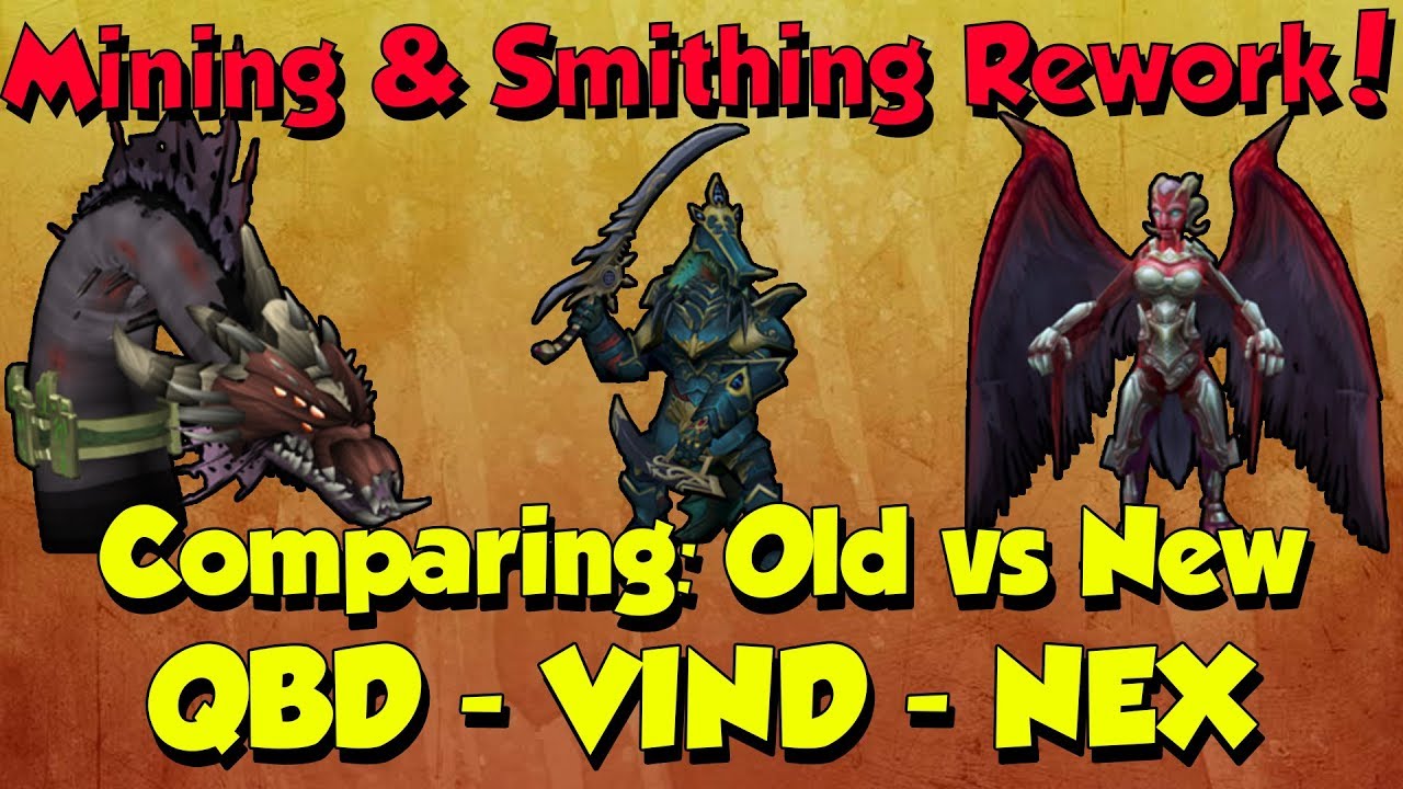 New Boss Drop Tables! Are they still good? [Runescape 3] Mining & Smithing Rework!