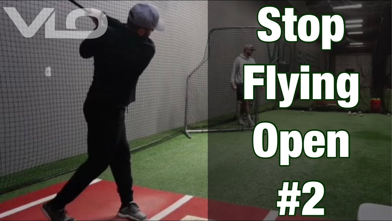 Hitting Drills To Stop Flying Open In Your Swing