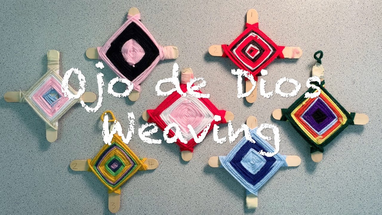 How to Create an Ojo de Dios (God's Eye) Weaving