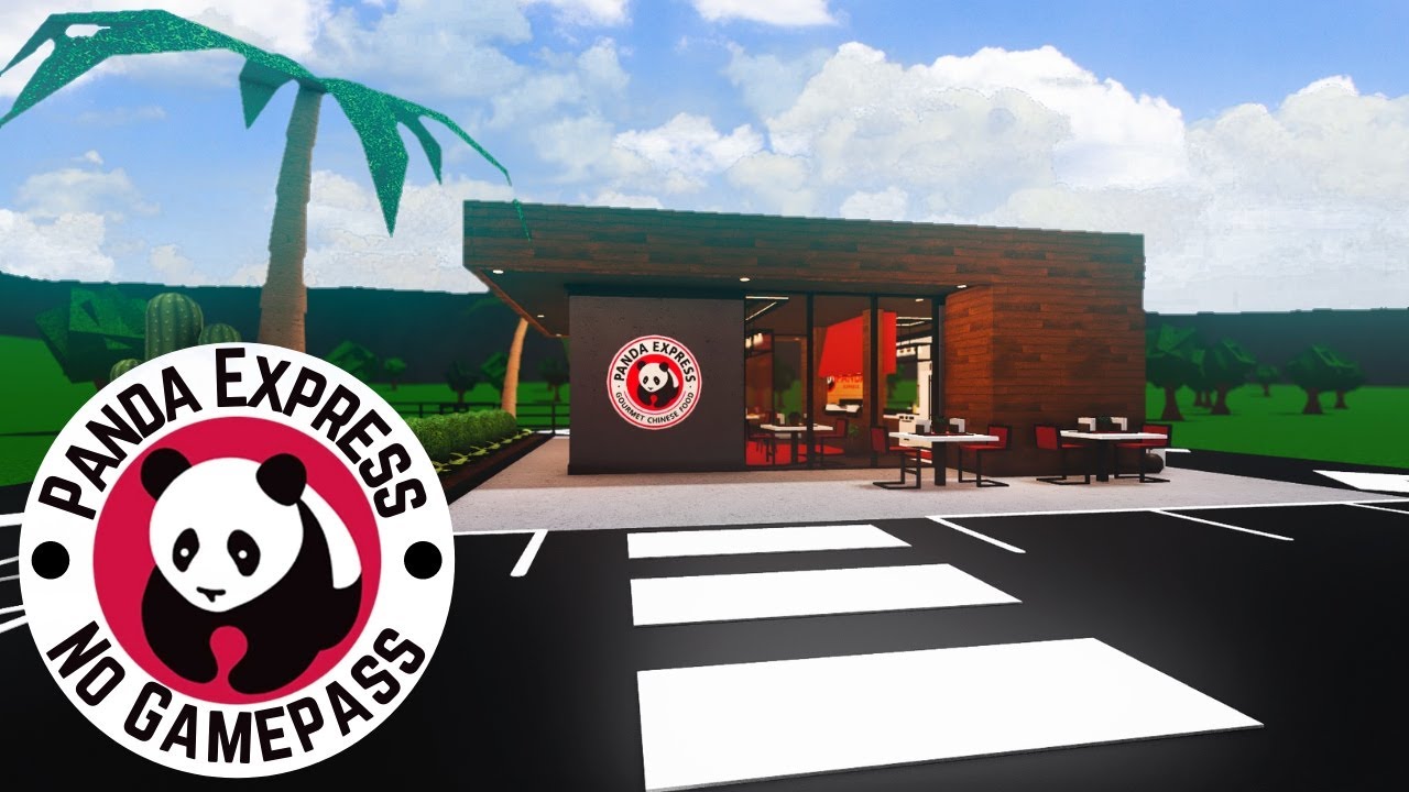 No Gamepass Modern Panda Express Restaurant Speedbuild and Tour   iTapixca Builds