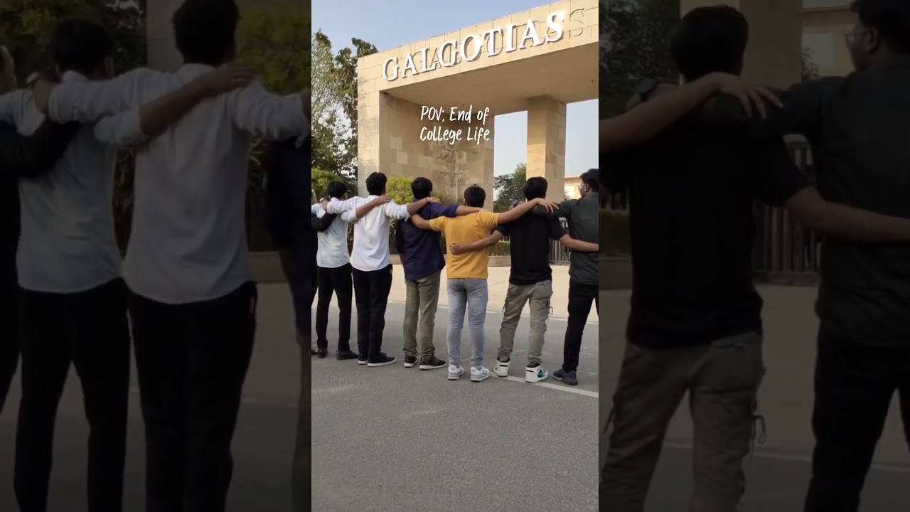End of College Life.  #college #collegelife #engineering #students #studentlife #friendship